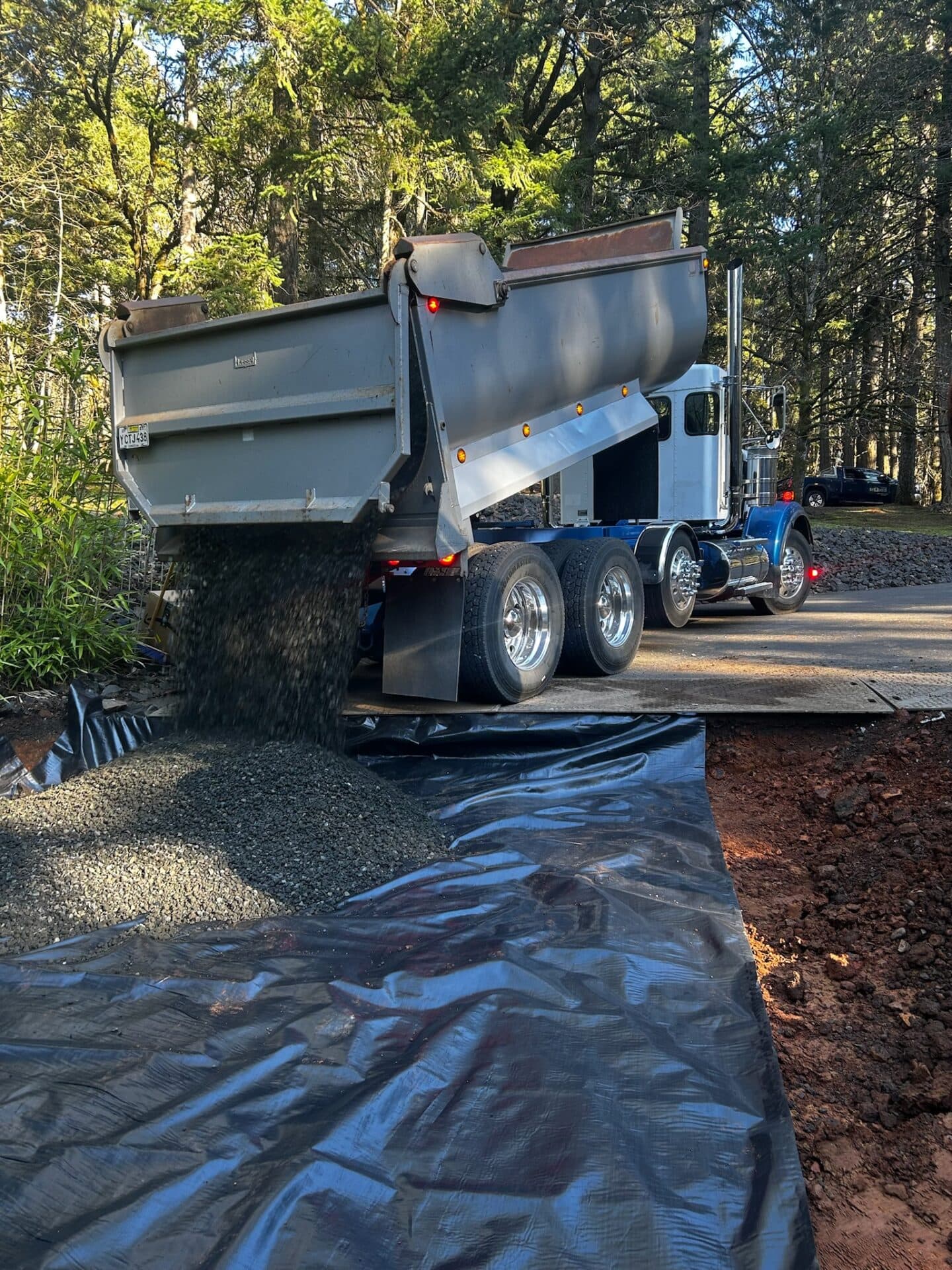 Dump trucking and material hauling