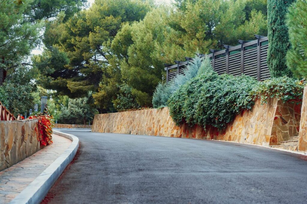 Boost Commercial Curb Appeal With a Retaining Wall pool space